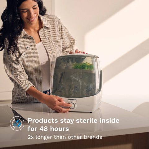 Superfast® Baby Bottle Sterilizer and Dryer - Sterilizes & Dries in 10 Minutes
