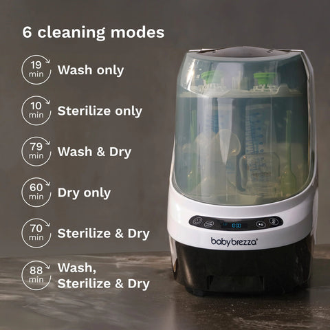 Bottle Washer Pro - All In One Baby Bottle Washer, Sterilizer, Dryer