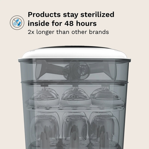 One Step™ Baby Bottle Sterilizer and Dryer Advanced - Electric steam sterilizer with HEPA Filter