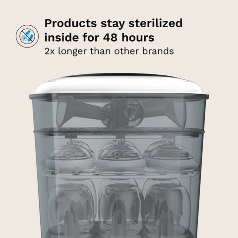 One Step™ Baby Bottle Sterilizer and Dryer Advanced - Electric steam sterilizer with HEPA Filter