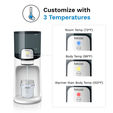 Instant Water Warmer For Baby Bottles - Instantly Dispenses Warm Water