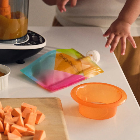 Reusable Baby Food Pouches, 10 Pack