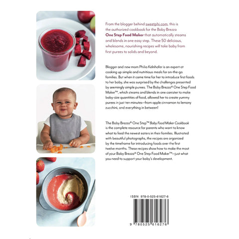 One Step™ Baby Brezza Baby Food Recipes Cookbook