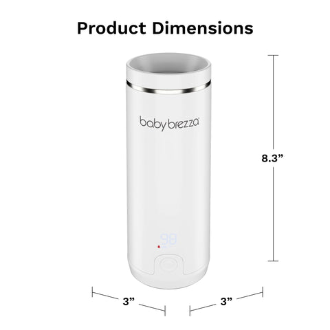 Superfast® Portable Bottle Warmer - Rechargeable Travel Warmer for Formula and Breastmilk