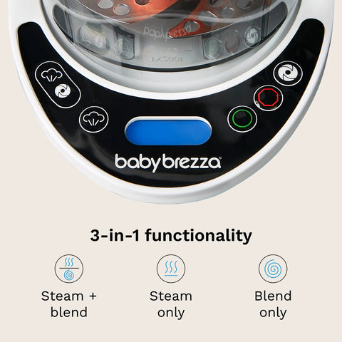One Step™ Baby Food Maker Deluxe: Steamer & Blender for Homemade Baby Food