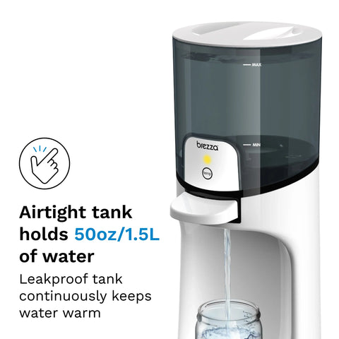 Instant Water Warmer For Baby Bottles - Instantly Dispenses Warm Water