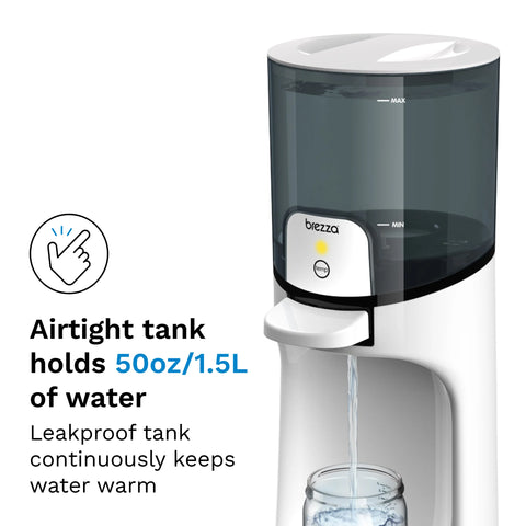 Instant Water Warmer For Baby Bottles - Instantly Dispenses Warm Water