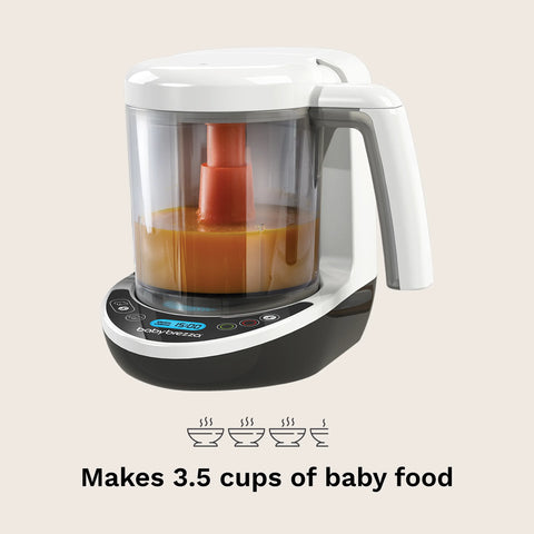 One Step™ Baby Food Maker Deluxe: Steamer & Blender for Homemade Baby Food