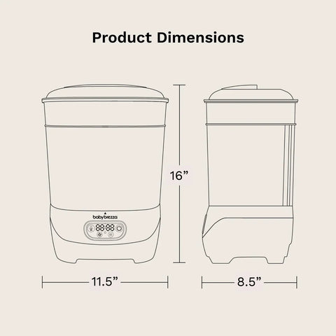 One Step™ Baby Bottle Sterilizer and Dryer Advanced - Electric steam sterilizer with HEPA Filter