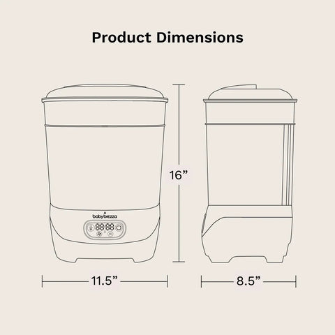 One Step™ Baby Bottle Sterilizer and Dryer Advanced - Electric steam sterilizer with HEPA Filter