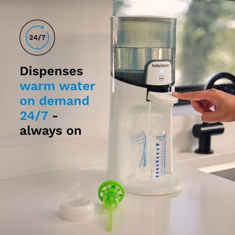 Instant Water Warmer For Baby Bottles - Instantly Dispenses Warm Water