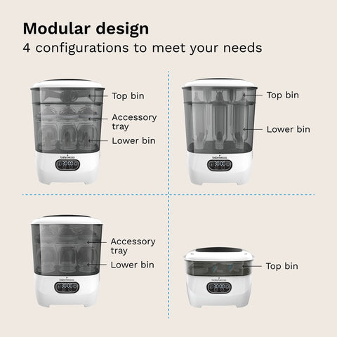 One Step™ Baby Bottle Sterilizer and Dryer Advanced - Electric steam sterilizer with HEPA Filter