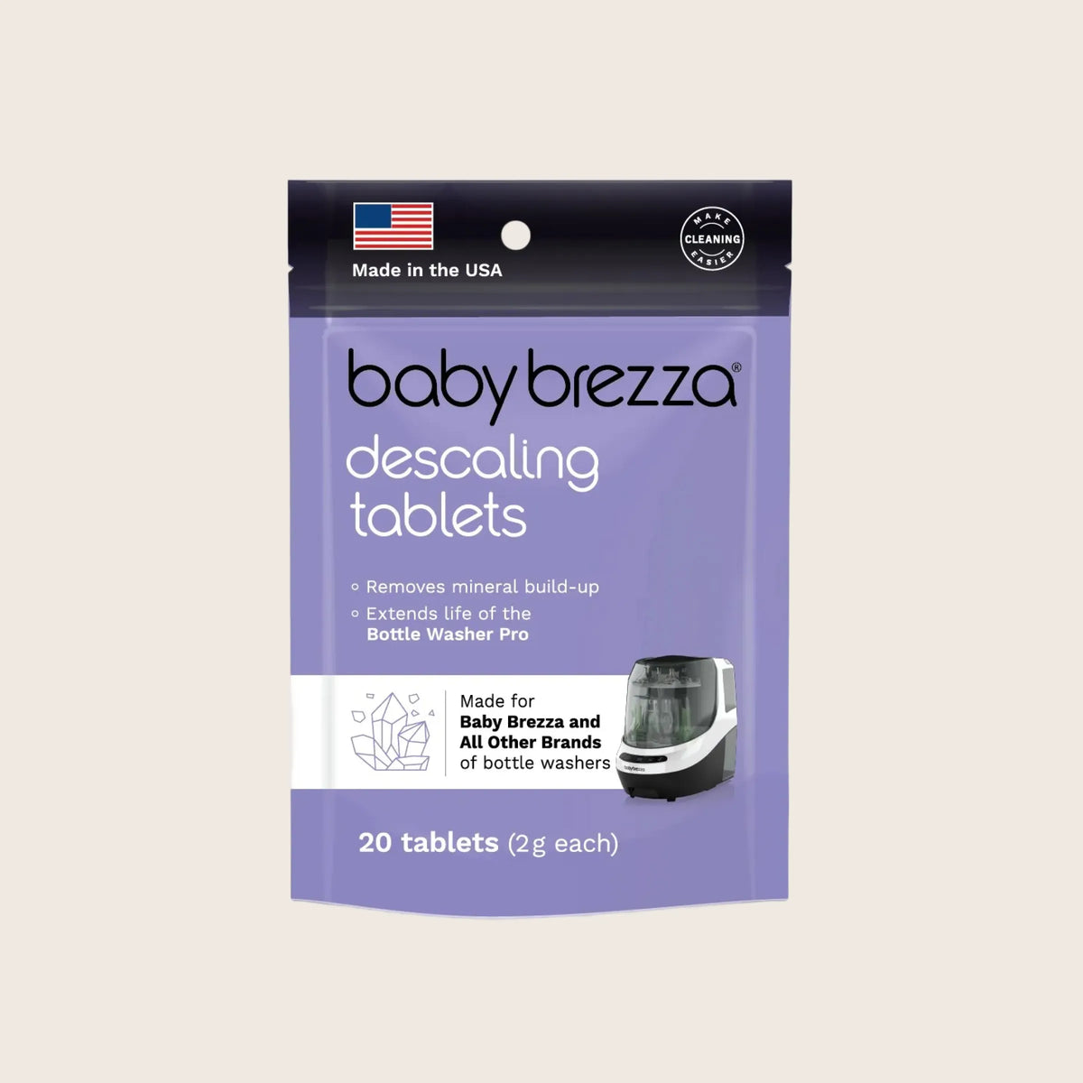 Descaling Tablets For Bottle Washer Pro and ALL BRANDS of Bottle Washers, 20 Tablets per pack