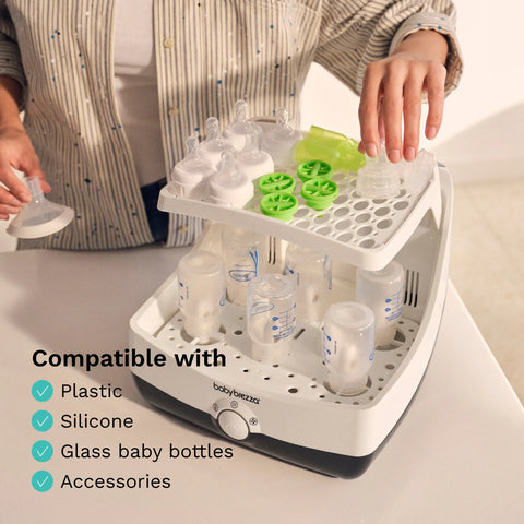 Superfast® Baby Bottle Sterilizer and Dryer - Sterilizes & Dries in 10 Minutes