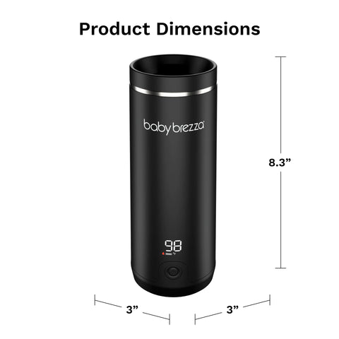 Superfast® Portable Bottle Warmer - Rechargeable Travel Warmer for Formula and Breastmilk